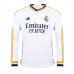 Camisa de time de futebol Real Madrid David Alaba #4 Replicas 1º Equipamento 2023-24 Manga Comprida